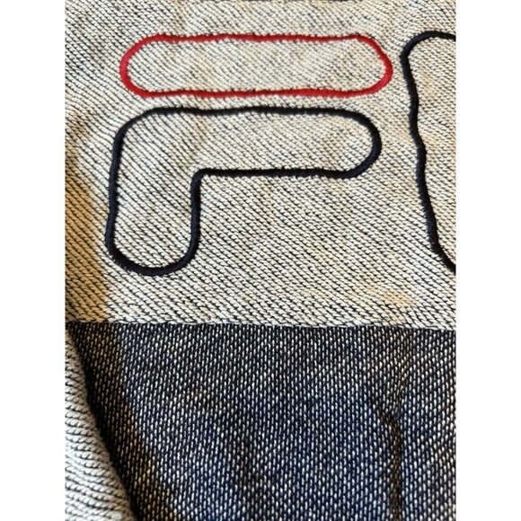 Fila Cooper Logo Graphic Pullover Crewneck Sweatshirt Men's Small Red White Blue - Picture 4 of 6